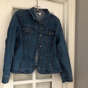 Jean jacket Charter Club petite medium